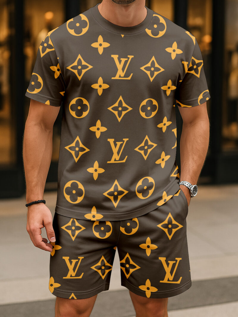 Luxury Brand T-shirt Set