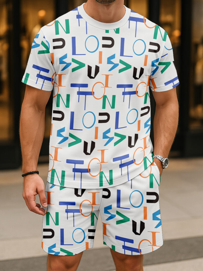 Luxury Brand T-shirt Set