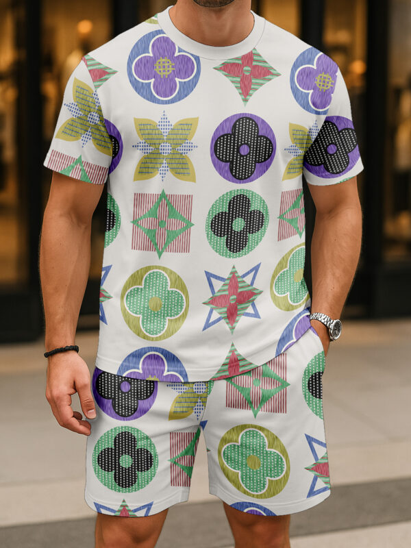 Luxury Brand T-shirt Set